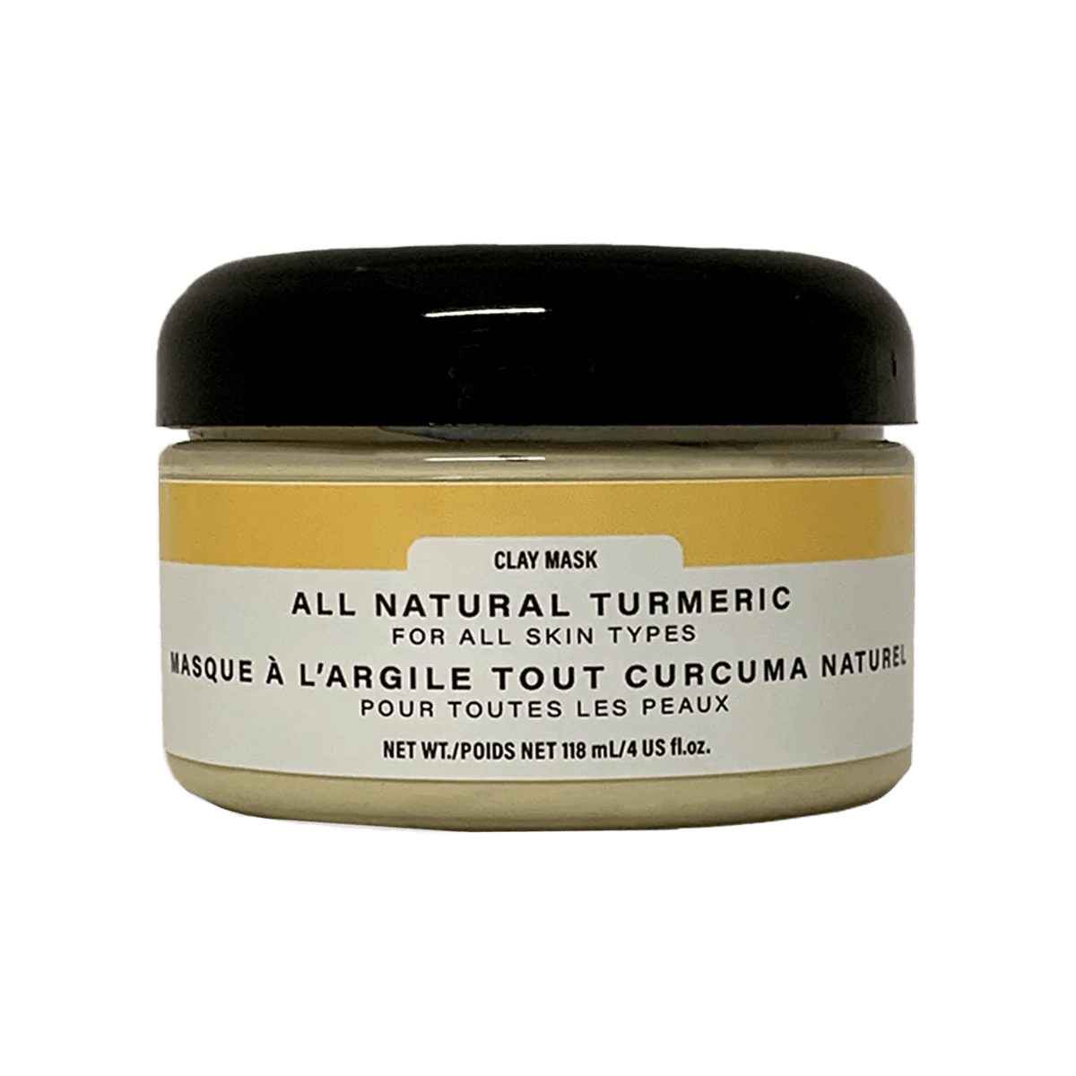 Clay Mask - All Natural Turmeric (All Skin Types) - 118 mL - Sugar Daddie Cosmetics